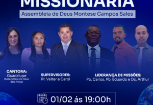 Eu vou fazer um cartaz digital para cultos ou eventos