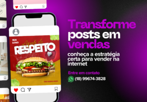 Eu vou Criar posts para suas redes sociais