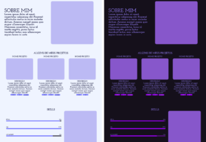 Eu vou fazer uma estrutura de site para você | visual