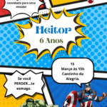 Eu vou criar um convite encantador digital para o seu evento...