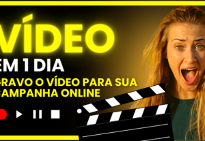 Eu vou gravar um vídeo profissional para sua campanha online