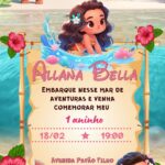 Eu vou criar um convite animado para sua festa ou evento