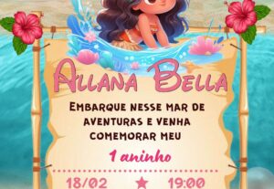 Eu vou criar um convite animado para sua festa ou evento