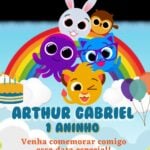Eu vou criar um convite animado para sua festa ou evento