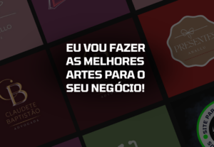 Eu vou fazer artes para suas redes sociais