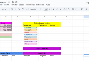 Eu vou criar suas planilhas Excel.