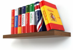 Eu vou traduzir textos no português, espanhol, inglês.
