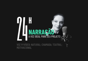 Eu vou dar voz à sua história com emoção e profissionalismo.