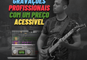 Eu vou gravar uma track de guitarra pra você