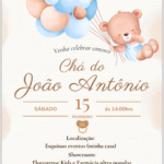 Eu vou Fazer convites digitais incríveis para você