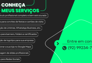 Eu vou elaborar artes para as suas redes sociais