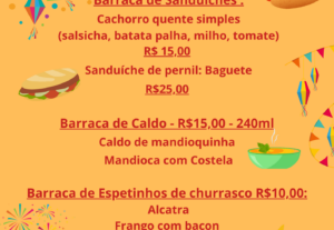 Eu vou fazer convites e digitações.