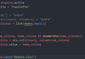 Eu vou Automatize sua planilha com Python para facilitar