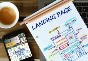 Eu vou criar uma landing page para o seu site.