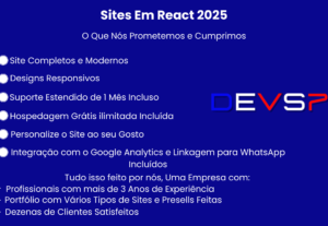 Eu vou Fazer os Mais Modernos Sites em React