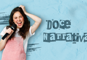 Eu vou narrar seu texto e gravar com uma voz feminina doce