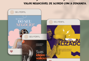 Eu vou criar publicações para suas redes sociais