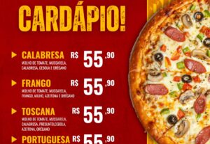 Eu vou fazer sua logo, cardápio e entrego no mesmo dia