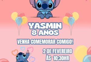 Eu vou fazer seu convite de aniversário
