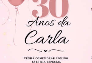 Eu vou fazer convites personalizados para sua ocasião.