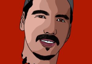 Eu vou criar uma arte estilo cartoon do seu rosto