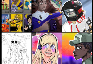 Eu vou criar um ilustração de personagem única e original.