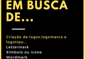 Eu vou Fazer suas logos,logomarca e logotipos.