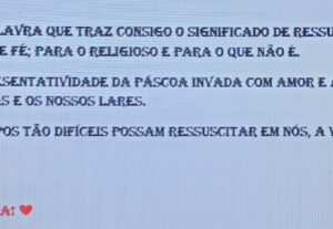 Eu vou criar o seu texto / anúncio.