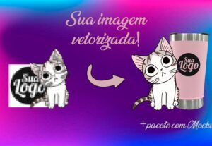 Eu vou vetorizar sua imagem para você