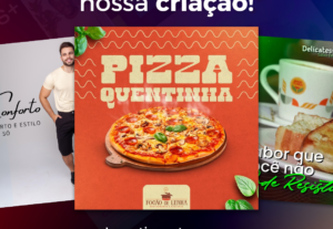 Eu vou criar 2 posts de alta qualidade para sua rede social