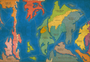 Eu vou criar um mapa para seu rpg ou mundo fictício.