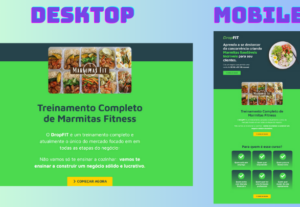 Eu vou fazer sua landing page
