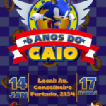 Eu vou fazer o convite da sua festa