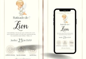 Eu vou Criar um convite Digital incrível para sua festa