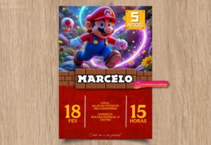 Eu vou fazer o convite do seu filho
