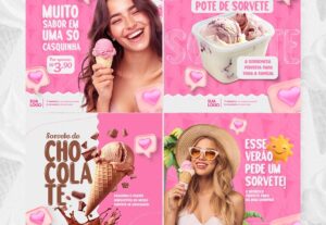 Eu vou criar 10 artes para as redes sociais do seu negócio