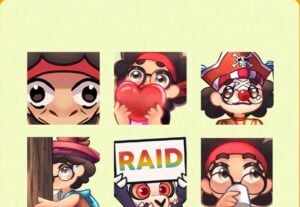 Eu vou fazer seus emotes da twitch ou discord
