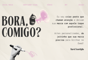 Eu vou criar a sua arte, exclusiva e impactante.