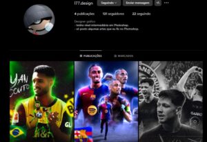 Eu vou criar um design esportivo para você.