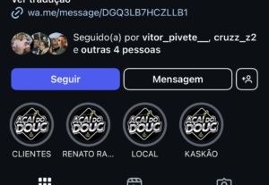 Eu vou fazer a Sua arte para instagram