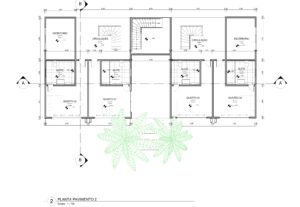 Eu vou fazer sua planta baixa até 120m²