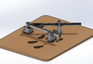 Eu vou criar seu modelo 3D no SolidWorks e desenho técnico