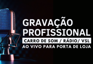 Eu vou gravar seu comercial estilo ao vivo