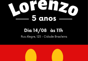 Eu vou criar seu convite digital personalizado
