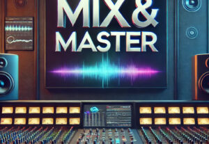 Eu vou mixar e masterizar sua música.