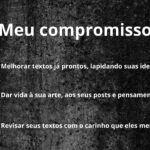 Eu vou criar textos envolventes para você