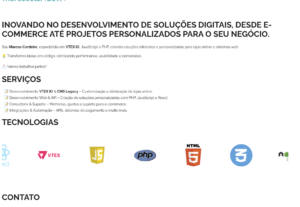 Eu vou transformar sua ideia em código, contate-me