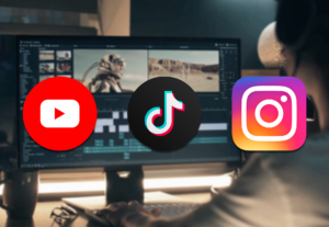 Eu vou editar seus vídeos para qualquer rede