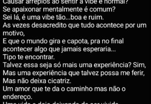 Eu vou fazer uma poesia para quem você queira.