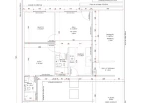 Eu vou transformar seu esboço em uma planta baixa no AutoCad
